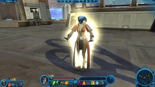 Zacznij iść wzdłuż drogi, która zaprowadzi cię do Świątyni Jedi w [10], twojego nowego celu - (L01) The Path of a Jedi | Jedi Consular | Star Wars The Old Republic - Star Wars: The Old Republic - poradnik do gry
