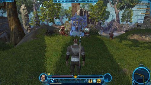 Wokół każdej z klatek będzie co najmniej kilku przeciwników - (L01) Captured Padawans | Tython | Star Wars The Old Republic - Star Wars: The Old Republic - poradnik do gry