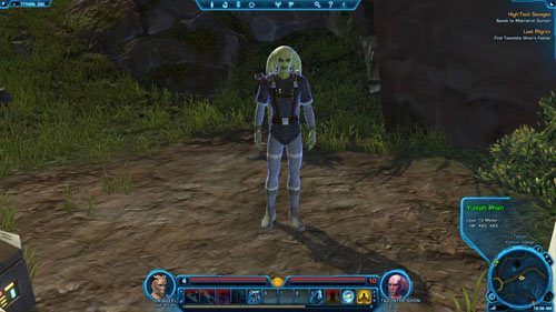 W czasie wykonywania poniższych celów natkniesz się na siły Flesh Raiderów, a po zabiciu któregoś z nich otrzymasz bonusowe zadanie z powyższym celem - (L04) The Thousand Steps | Tython | Star Wars The Old Republic - Star Wars: The Old Republic - poradnik do gry