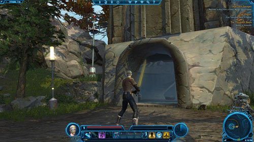 Tam - na balkonie - możesz pomówić z Kolovish - (L04) The Thousand Steps | Tython | Star Wars The Old Republic - Star Wars: The Old Republic - poradnik do gry