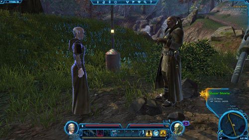 Udaj się na zachód do Lower Kaleth - (L04) Lovers and Secrets | Tython | Star Wars The Old Republic - Star Wars: The Old Republic - poradnik do gry