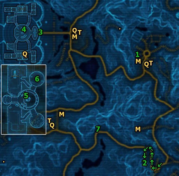 Zadanie to będziesz mógł otrzymać dopiero po wykonaniu zadania (zależnie od klasy) Enemy Force lub Trials in Kaleth - (L06) New Recruit | Tython | Star Wars The Old Republic - Star Wars: The Old Republic - poradnik do gry