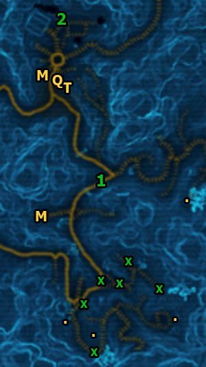 Zadanie to będziesz mógł otrzymać dopiero po wykonaniu zadania (zależnie od klasy) Enemy Force lub Trials in Kaleth, a dostaniesz je po znalezieniu Datapadu w [1] na obszarze Tythos Ridge - (L06) Pilgrim Medicine | Tython | Star Wars The Old Republic - Star Wars: The Old Republic - poradnik do gry