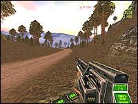 Zejdź następnie z drogi i trzymając się zarośli, przejdź dalej - Misja 02: Cobra Stroke - Codename: Outbreak - poradnik do gry