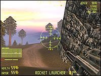 Jeśli natomiast masz jeszcze, co najmniej, dwie rakiety i żółtą przepustkę, daruj sobie wdrapywanie na most, tylko idź dalej drogą - Misja 02: Cobra Stroke - Codename: Outbreak - poradnik do gry