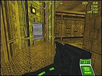 Odszukaj w korytarzach wentylacyjnych kolejną drabinę prowadzącą na górę (jest umieszczona dokładnie naprzeciwko tej w dół pośrodku budowli) - Misja 03: Cobra Stroke (kont.) - Codename: Outbreak - poradnik do gry