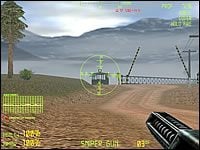 Zaraz po rozpoczęciu misji biegnij wzdłuż drogi aż do momentu pojawienia się na horyzoncie pierwszego patrolu - Misja 06: Scorpion Tail - Codename: Outbreak - poradnik do gry