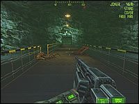 Możesz także skręcić dwa razy w lewo i zabić znajdujące się na moście przerośnięte pająki oraz kokony - Misja 07: Wings of Death - Codename: Outbreak - poradnik do gry