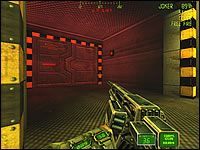 Po lewej powinieneś mieć oświetlone na czerwono wrota - Misja 07: Wings of Death - Codename: Outbreak - poradnik do gry