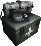 Samoczynna regeneracja zdrowia rozpoczyna się po 16 sekundach od otrzymania ostatnich obrażeń i postępuje z prędkością 5% na sekundę - Zdrowie, regeneracja i obrażenia | Interfejs Użytkownika | Battlefield 3 - Battlefield 3 - poradnik do gry