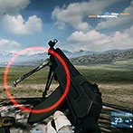 OPIS: Dwójnóg umożliwia oparcie broni na płaskiej powierzchni, co zwiększa celność prowadzonego ognia i ogranicza odrzut - Akcesoria i dodatki | Bronie, Ekwipunek i Specjalizacje | Battlefield 3 - Battlefield 3 - poradnik do gry