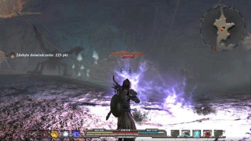 Idąc korytarzami trafisz w końcu do legowiska Królowej pełzaczy (M5, 3) - Cztery stare kamienie (2) | Opis przejścia gry Arcania Fall of Setarrif - Arcania: Fall of Setarrif - poradnik do gry