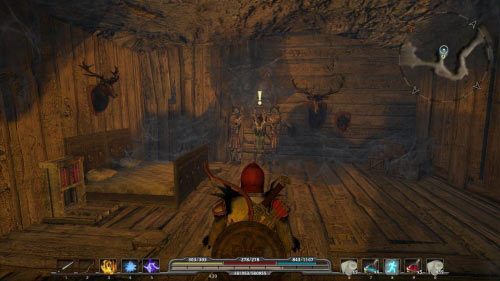 Idąc wzdłuż korytarza natkniesz się w pewnym momencie na małą salę z lewej strony (M5, 4) - Cztery stare kamienie (2) | Opis przejścia gry Arcania Fall of Setarrif - Arcania: Fall of Setarrif - poradnik do gry