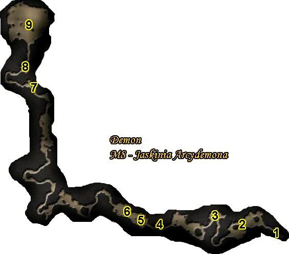 1 - wejście do jaskini Arcydemona - Demon | Opis przejścia gry Arcania Fall of Setarrif - Arcania: Fall of Setarrif - poradnik do gry