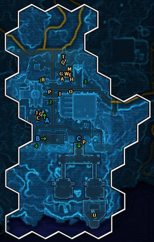 Za odkrycie tej lokacji otrzymasz 105 XP - (02) Fort Garnik | Miejsca | Star Wars The Old Republic - Star Wars: The Old Republic - poradnik do gry