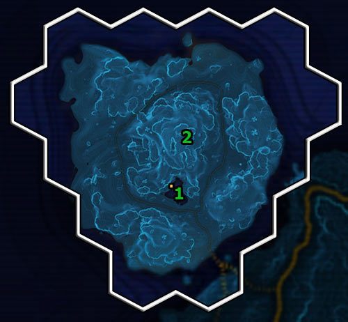 Za odkrycie tej lokacji otrzymasz 300 XP - (11) Savrip Island | Miejsca | Star Wars The Old Republic - Star Wars: The Old Republic - poradnik do gry