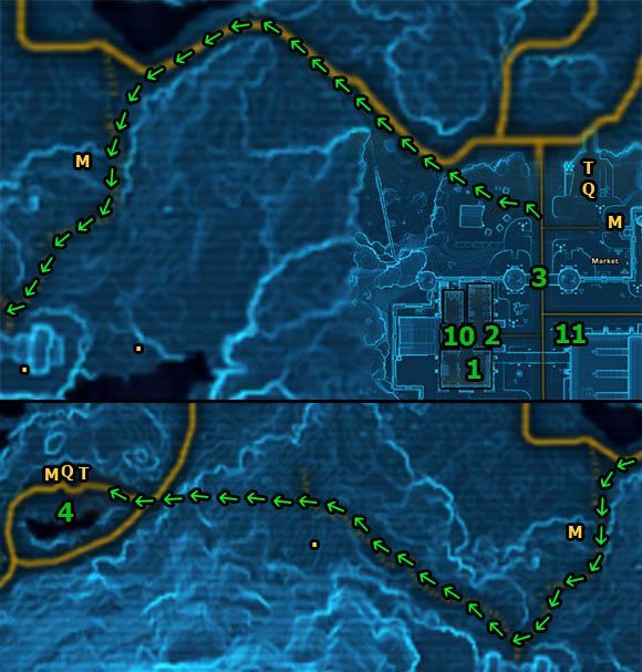 Misję rozpoczynasz w [1] - (L06) Oradam Village | Trooper | Star Wars The Old Republic - Star Wars: The Old Republic - poradnik do gry