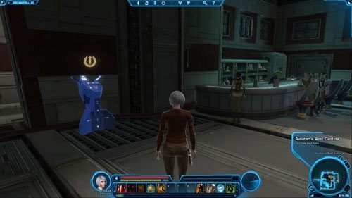 Wejdź do magazynu (Rendia Freight) przez zielone pole siłowe w [3] - (L04) Desperate Times | Smuggler | Star Wars The Old Republic - Star Wars: The Old Republic - poradnik do gry