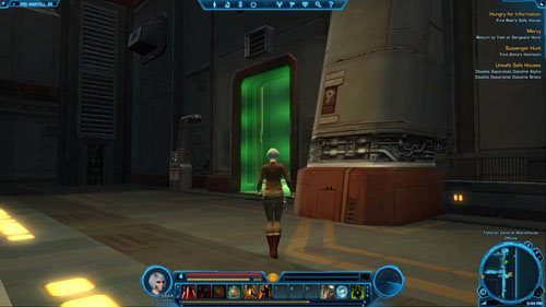 Rozmowa z Rekim w [9] rozpocznie się automatycznie, a twoje odpowiedzi nie będą miały znaczenia - (L05) Hungry for Information | Smuggler | Star Wars The Old Republic - Star Wars: The Old Republic - poradnik do gry