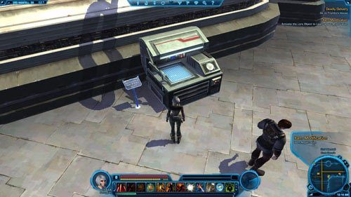 Czas zająć się głównym celem misji, który będzie polegał na długiej podróży - (L06) Deadly Delivery | Smuggler | Star Wars The Old Republic - Star Wars: The Old Republic - poradnik do gry