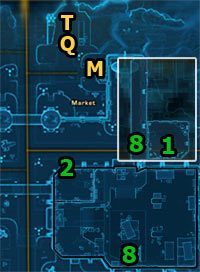 Tę misję również zaczynasz w magazynie Rendia Freight w [1] - (L11) Hitting Where it Hurts (1) | Smuggler | Star Wars The Old Republic - Star Wars: The Old Republic - poradnik do gry