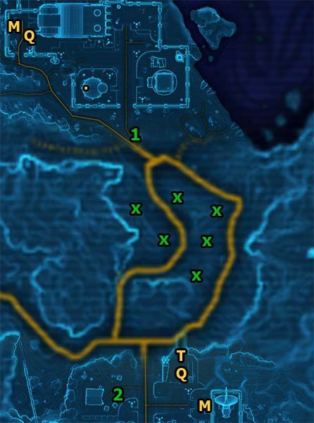 Zadanie to będziesz mógł otrzymać dopiero po rozmowie przez holokom w misji Hit the Ground Running (Trooper) lub wykonaniu zadania Landing Party (Smuggler) - (L03) Snipe Hunt | Ord Mantell | Star Wars The Old Republic - Star Wars: The Old Republic - poradnik do gry