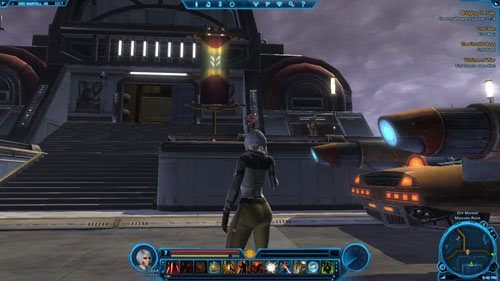 Wbiegnij do środka i porozmawiaj ze stojącym w [6] doktorem - (L06) Victims of War | Ord Mantell | Star Wars The Old Republic - Star Wars: The Old Republic - poradnik do gry