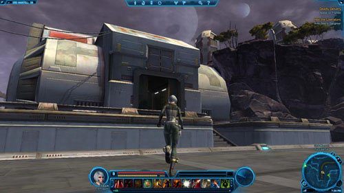 Wejdź do środka i zacznij rozmowę z Kellikiem w [3] - (L07) Hail the Liberators | Ord Mantell | Star Wars The Old Republic - Star Wars: The Old Republic - poradnik do gry