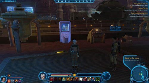 Przedostań się do korytarza w [7] - (L09) Securing the Landing Zone | Ord Mantell | Star Wars The Old Republic - Star Wars: The Old Republic - poradnik do gry