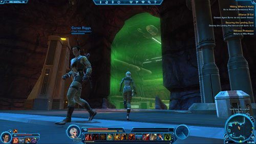 Działa (Landing Pad Anti-aircraft Guns) są chronione przez słabszych Separatist Sentries i nieco silniejszych Chief Separatist Overseers [+] - (L09) Securing the Landing Zone | Ord Mantell | Star Wars The Old Republic - Star Wars: The Old Republic - poradnik do gry