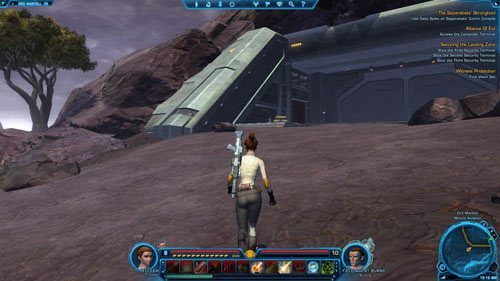 Skieruj kroki do [3], aby odnaleźć terminal komputerowy - (L09) Alliance Of Evil | Ord Mantell | Star Wars The Old Republic - Star Wars: The Old Republic - poradnik do gry
