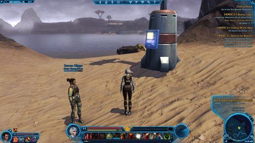 Do zniszczenia pozostał ostatni, południowo-zachodni przekaźnik - (L07) HEROIC 2+ Destroy the Beacons | Ord Mantell | Star Wars The Old Republic - Star Wars: The Old Republic - poradnik do gry