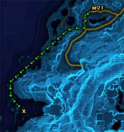 Jedyne, co wymagane będzie do zdobycia tego Datacronu, to cierpliwość, czeka cię bowiem długa droga - Galactic History 13 (+2 Presence) | Datacrons | Star Wars The Old Republic - Star Wars: The Old Republic - poradnik do gry