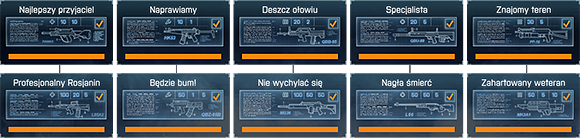 W wersji podstawowej BF3, do odblokowania nowych broni wystarczyło awansować w danej klasie i zdobywać wyższe rangi - Zadania Battlefield 3 Powrót do Karkand - Battlefield 3: Powrót do Karkand - poradnik do gry