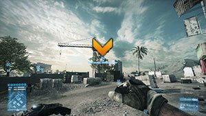 POSTERUNEK OBSERWACYJNY // B - Półwysek Sharqi (1) | Mapy Battlefield 3 Powrót do Karkand - Battlefield 3: Powrót do Karkand - poradnik do gry