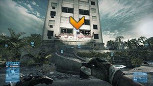 HOTEL // C - Półwysek Sharqi (1) | Mapy Battlefield 3 Powrót do Karkand - Battlefield 3: Powrót do Karkand - poradnik do gry