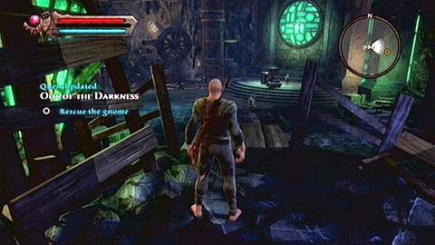 Po krótkim biegu powinieneś napotkać na swojej drodze gnoma - Kingdoms of Amalur Reckoning: Well of Souls - solucja, opis przejścia - Kingdoms of Amalur: Reckoning - poradnik do gry