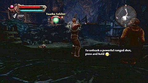 Po krótkim biegu przed siebie, natkniesz się na kolejny oddział Tuatha - Kingdoms of Amalur Reckoning: Well of Souls - solucja, opis przejścia - Kingdoms of Amalur: Reckoning - poradnik do gry