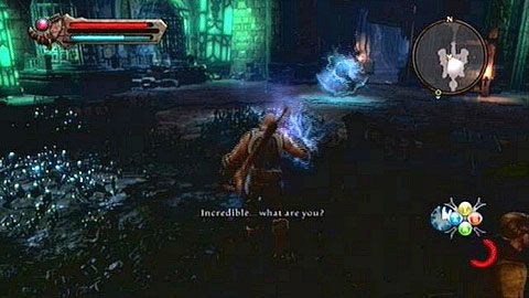 Gdy otrzymasz odpowiedni komunikat, przytrzymaj RT, a następnie wciśnij X - Kingdoms of Amalur Reckoning: Well of Souls - solucja, opis przejścia - Kingdoms of Amalur: Reckoning - poradnik do gry