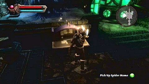 Zanim ruszysz przed siebie możesz przeczytać zwój leżący po prawej - Kingdoms of Amalur Reckoning: Well of Souls - solucja, opis przejścia - Kingdoms of Amalur: Reckoning - poradnik do gry