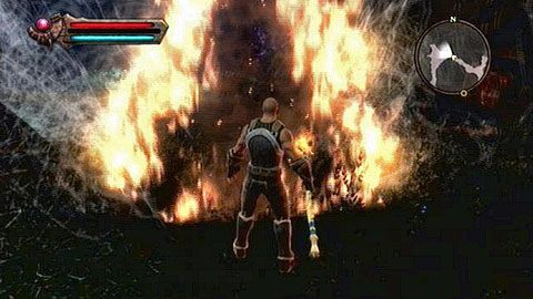 Pająki są bardzo wrażliwe na ogień, podobnie jak ich pajęczyny blokujące przejścia - Kingdoms of Amalur Reckoning: Well of Souls - solucja, opis przejścia - Kingdoms of Amalur: Reckoning - poradnik do gry