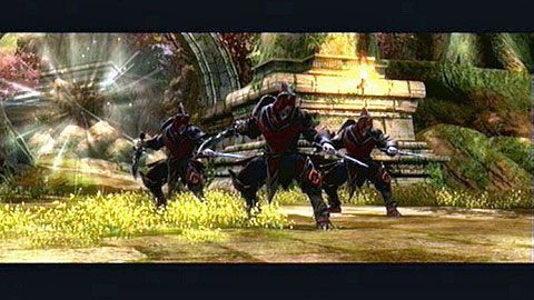 Gdy rozmowa dobiegnie końca, zostaniesz zaatakowany przez oddział przeciwników - Kingdoms of Amalur Reckoning: Into the Light - solucja, opis przejścia - Kingdoms of Amalur: Reckoning - poradnik do gry