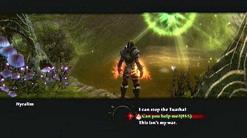 Drzewo podziękuje ci za wykonanie zadania i wyśle do wrót miasta Ysa M8(9) - Kingdoms of Amalur Reckoning: Old Friends, New Foes - solucja, opis przejścia - Kingdoms of Amalur: Reckoning - poradnik do gry