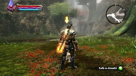 Na drodze zaraz przy wejściu do lokacji spotkasz mężczyznę, który uważa się za wilka M2(1) - Kingdoms of Amalur Reckoning: Odarath II (1) - solucja, opis przejścia - Kingdoms of Amalur: Reckoning - poradnik do gry