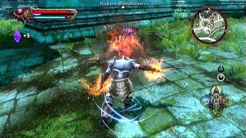 Musisz przechodzić między kolejnymi punktami M4(2) i szukać wskazówek, aż dotrzesz do przewróconego wozu - Kingdoms of Amalur Reckoning: Odarath II (1) - solucja, opis przejścia - Kingdoms of Amalur: Reckoning - poradnik do gry