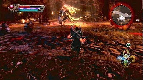 Jeśli walczysz na odległość, musisz przede wszystkim unikać ognistych pocisków wystrzeliwany przez stwora - Kingdoms of Amalur Reckoning: Odarath II (2) - solucja, opis przejścia - Kingdoms of Amalur: Reckoning - poradnik do gry
