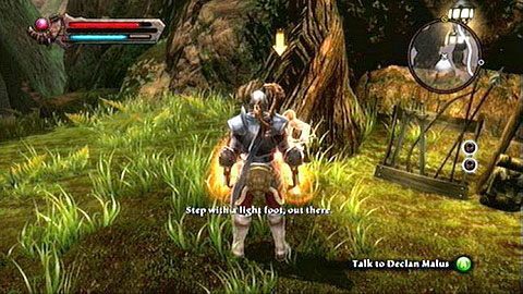 Gdy ostatni stwór zginie, porozmawiaj z Declanem, a następnie wróć do Shieldering Keep M2(8) i odbierz nagrodę u Idwolda - Kingdoms of Amalur Reckoning: Odarath II (2) - solucja, opis przejścia - Kingdoms of Amalur: Reckoning - poradnik do gry