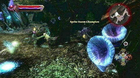 Po wejściu do środka idź cały czas prosto, aż zobaczysz walczącego Fae - Kingdoms of Amalur Reckoning: Odarath II (3) - solucja, opis przejścia - Kingdoms of Amalur: Reckoning - poradnik do gry