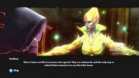 Posiadając wszystkie pięć, możesz wrócić do Ballads Library i porozmawiać z Tenhwą M7(3) - Kingdoms of Amalur Reckoning: Odarath II (4) - solucja, opis przejścia - Kingdoms of Amalur: Reckoning - poradnik do gry