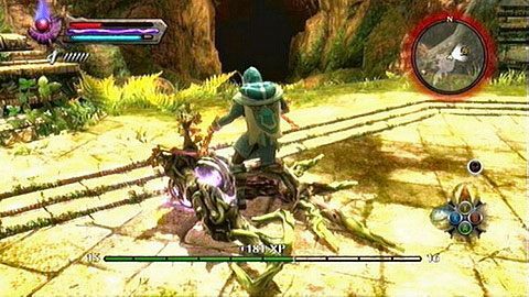 Po drugiej stronie czeka cię starcie z Sir Arimerem/Sir Crethem (zależy to od tego, kogo wcześniej zabiłeś) - Kingdoms of Amalur Reckoning: Odarath II (4) - solucja, opis przejścia - Kingdoms of Amalur: Reckoning - poradnik do gry